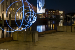 Foto: Lars Bennike | Odense havn by night