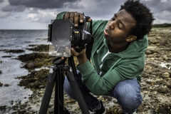 Foto: Steffen Jensen | Jhon fra Eritrea viste sig som et kæmpenæssigt fotografisk talent. Han tager fantastiske billeder.